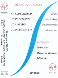 Obra para piano Sello Alhue